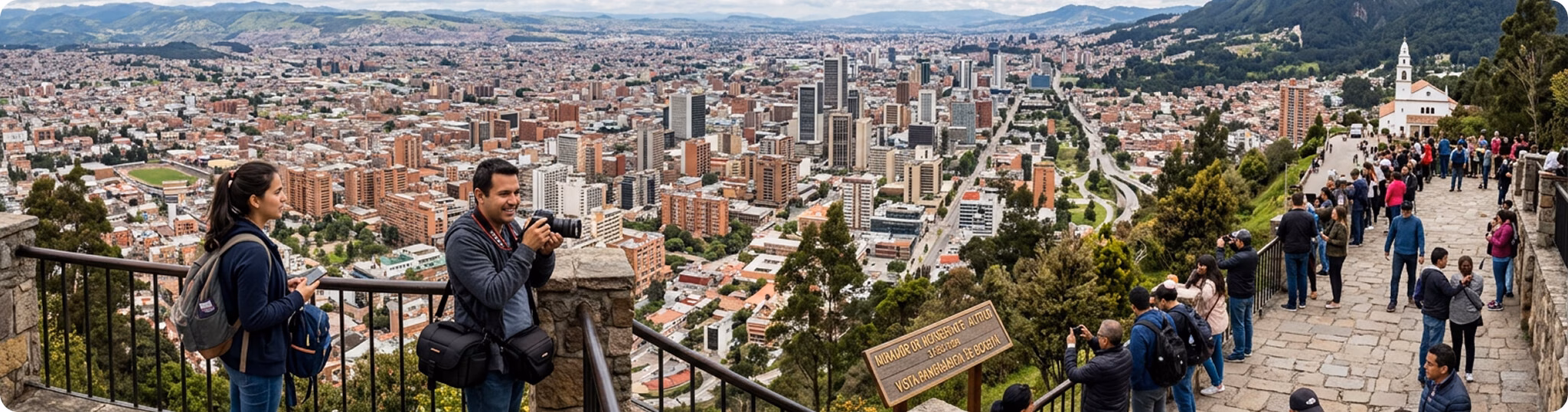 monserrate viewpoint in bogotá, a popular stop for travelers with a long layover at el dorado airport-2 Monserrate viewpoint in Bogotá, a popular stop for travelers with a long layover at El Dorado Airport