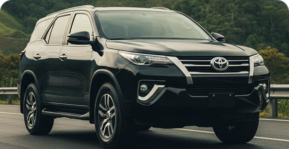 SUV Premium con espacio generoso y vidrios polarizados.
