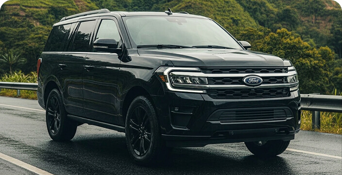 Ford Expedition, full-size SUV from the Signature line.