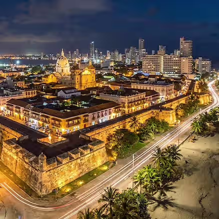 Vista de Cartagena para la sección de traslado de aeropuerto.