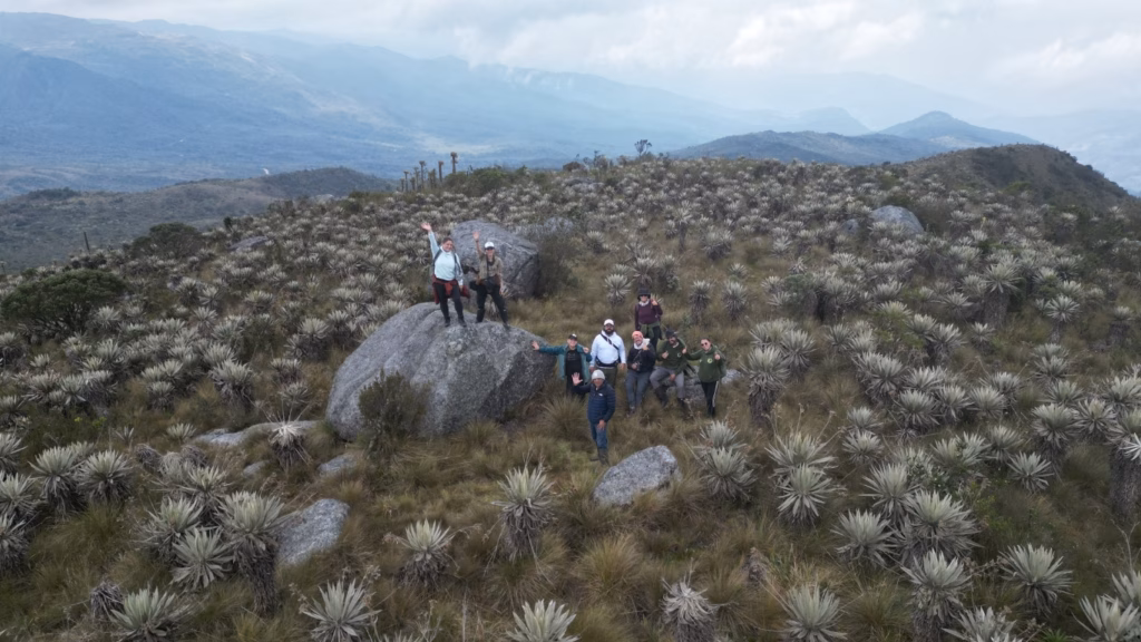 chingaza-paramo-landscape The open paramo landscape on the Chingaza guided hike